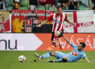 Budapest Honved v MOL Vidi FC - Hungarian Cup Final-stock-foto
