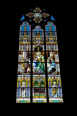 Budapest VII. kerület Rózsák tere Szent Erzsébet templomBudapest 7 district Roses square Saint Elizabeth church-stock-foto