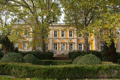 Füzérradvány Károlyi kastély-stock-foto