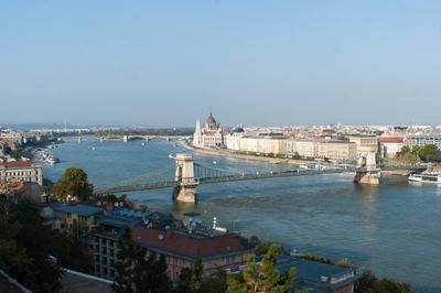 Dunai panoráma-stock-foto