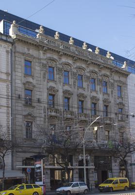 Courtyard Marriott Hotel Budapest-stock-foto