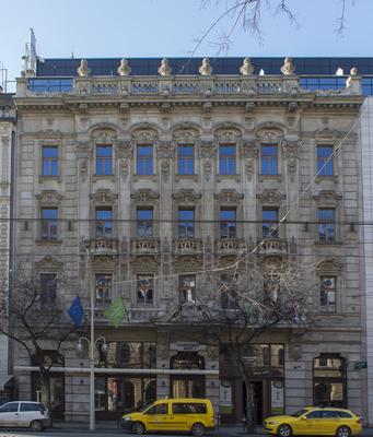 Coutyard Marriot Hotel Budapesten a József körúton-stock-photo