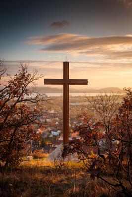 Tamás hegy, Balatonfüred-stock-foto