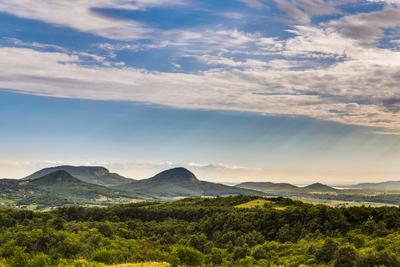 Balaton-felvidék nyáron.-stock-foto