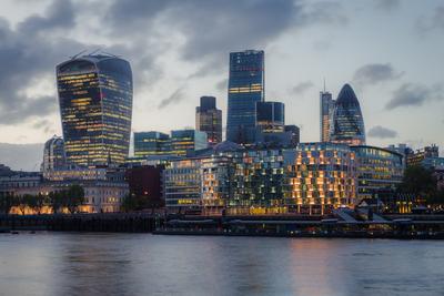 London esti fényekben-stock-foto