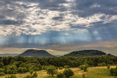 Balaton-felvidék nyáron.-stock-foto