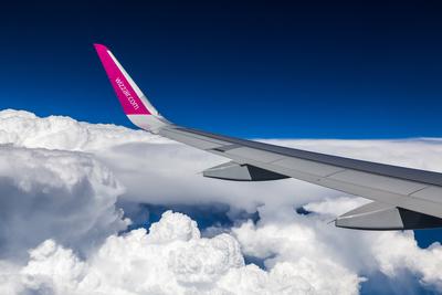 Repülőgép szárny-stock-foto