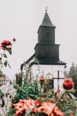 Szent Márton-templom, Hollókő-stock-foto
