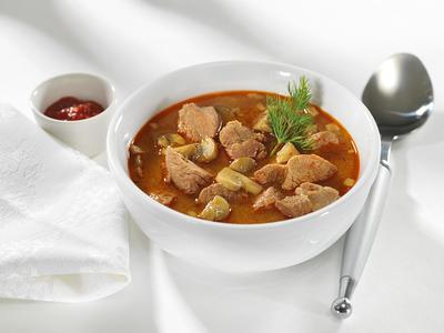bakonyi betyár leves-stock-foto