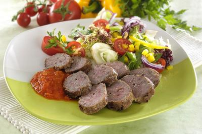 Egzotikus sertésnyárs-stock-foto