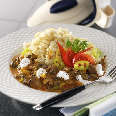 erdei gombapaprikás-stock-foto