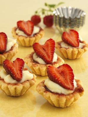 Epres kosár citromos mascarponekrémmel-stock-foto