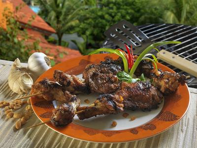 Egzotikus csirkenyárs 1-stock-foto