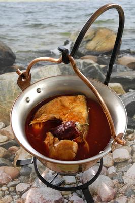 Dunai halászlé-stock-foto