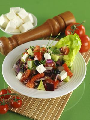 Görög saláta-stock-foto