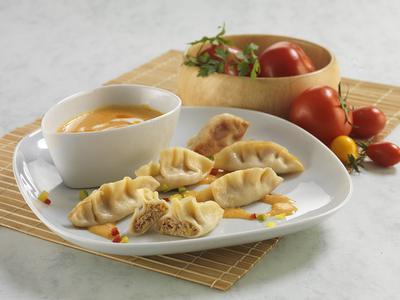Gyoza hortobágyi módra-stock-foto