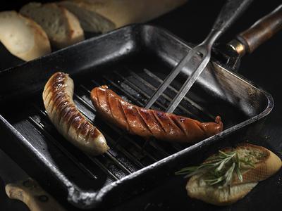 grill kolbász 2-stock-foto