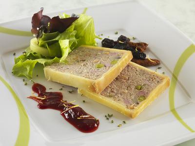 Hagyományos francia pástétom2-stock-foto