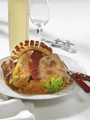 Kolozsvári töltött káposzta-stock-foto