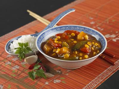 Kukorica kínai módra-stock-foto