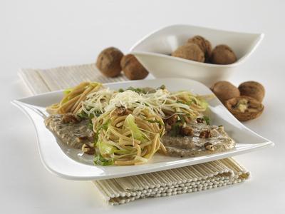 reform diós spagetti-stock-foto