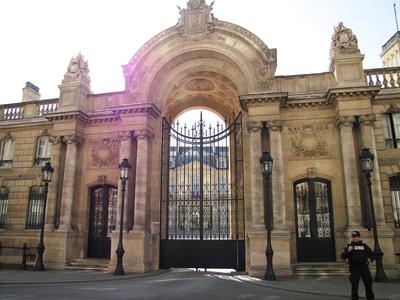 Az Élysée palota-stock-foto