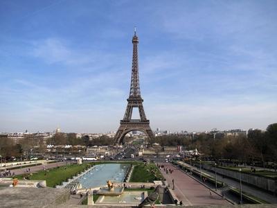 Az Eiffel torony-stock-foto