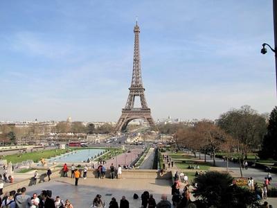 Az Eiffel torony-stock-foto