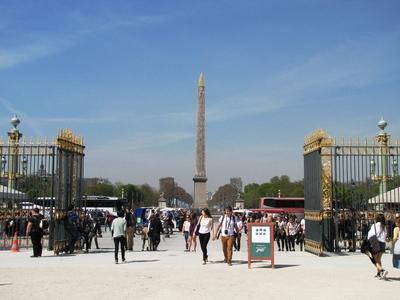 Párizs - Luxor obeliszk-stock-foto