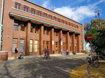 Hajós Alfréd sportuszoda-stock-foto