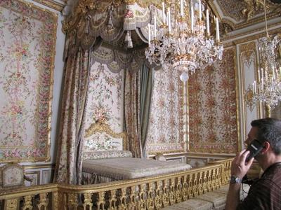 A versaillesi kastély királynõ szobája-stock-photo