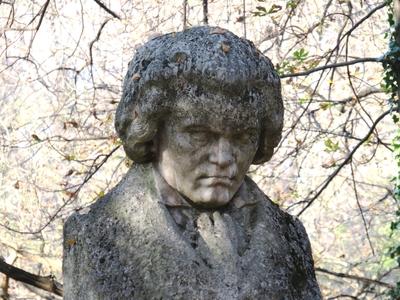 Beethoven szobor-stock-photo