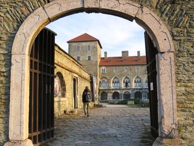 Tatai vár-stock-foto