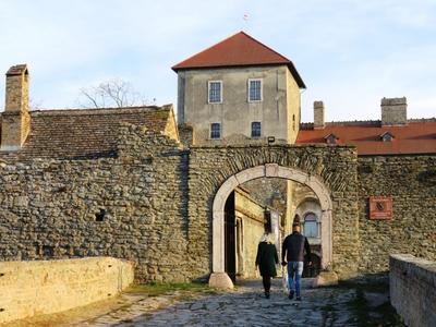 Tatai vár-stock-foto