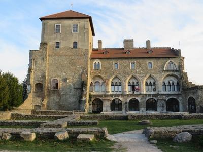 Tatai vár-stock-foto