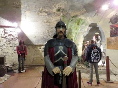 Dobó István alakja a panoptikumban-stock-foto