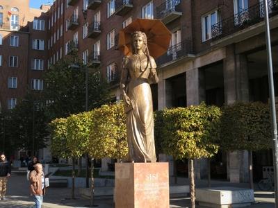 Sisi szobor-stock-foto