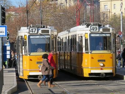 Villamosok-stock-foto