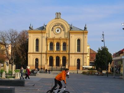 Pécsi zsinagóga-stock-foto