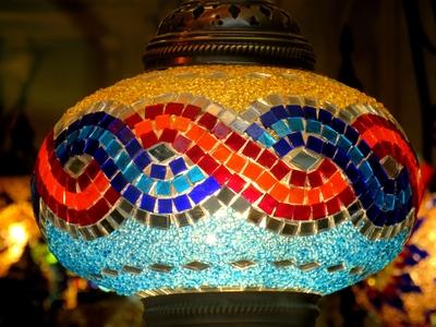 Színes lámpa-stock-foto