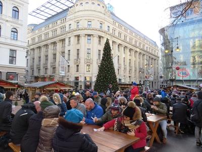 Karácsonyi turizmus Budapesten-stock-foto