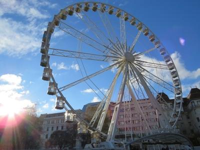 Budapest Eye-stock-foto