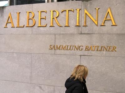 Albertina - Bécs-stock-foto