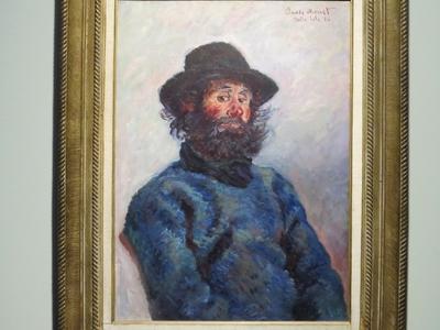 Claude Monet: Poly arcképe-stock-photo