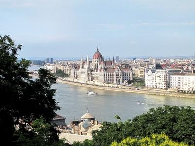 Budapesti panoráma-stock-foto