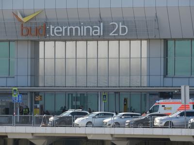 Liszt Ferenc nemzetköi repülõtér-stock-foto