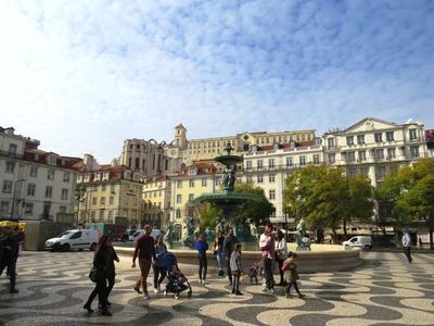 Lisszaboni városkép-stock-foto