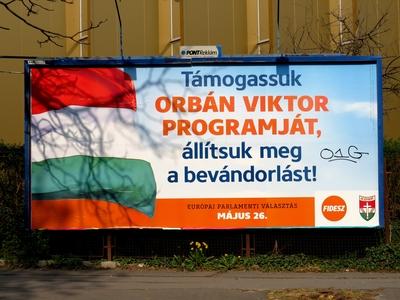 Politikai propaganda plakát-stock-foto