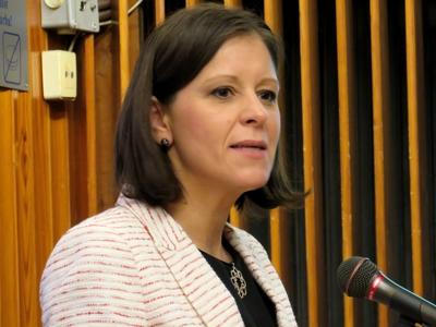 Szél Bernadett képviselõ-stock-foto