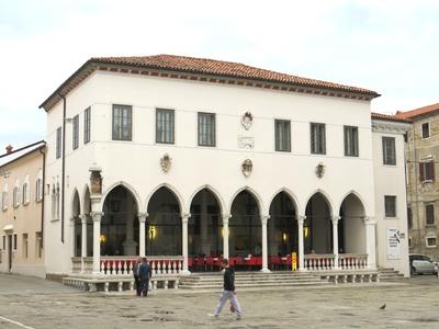 Koper - Loggia-stock-foto